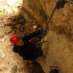 on Mauri e Miki Ferrata Burrone Giovanelli